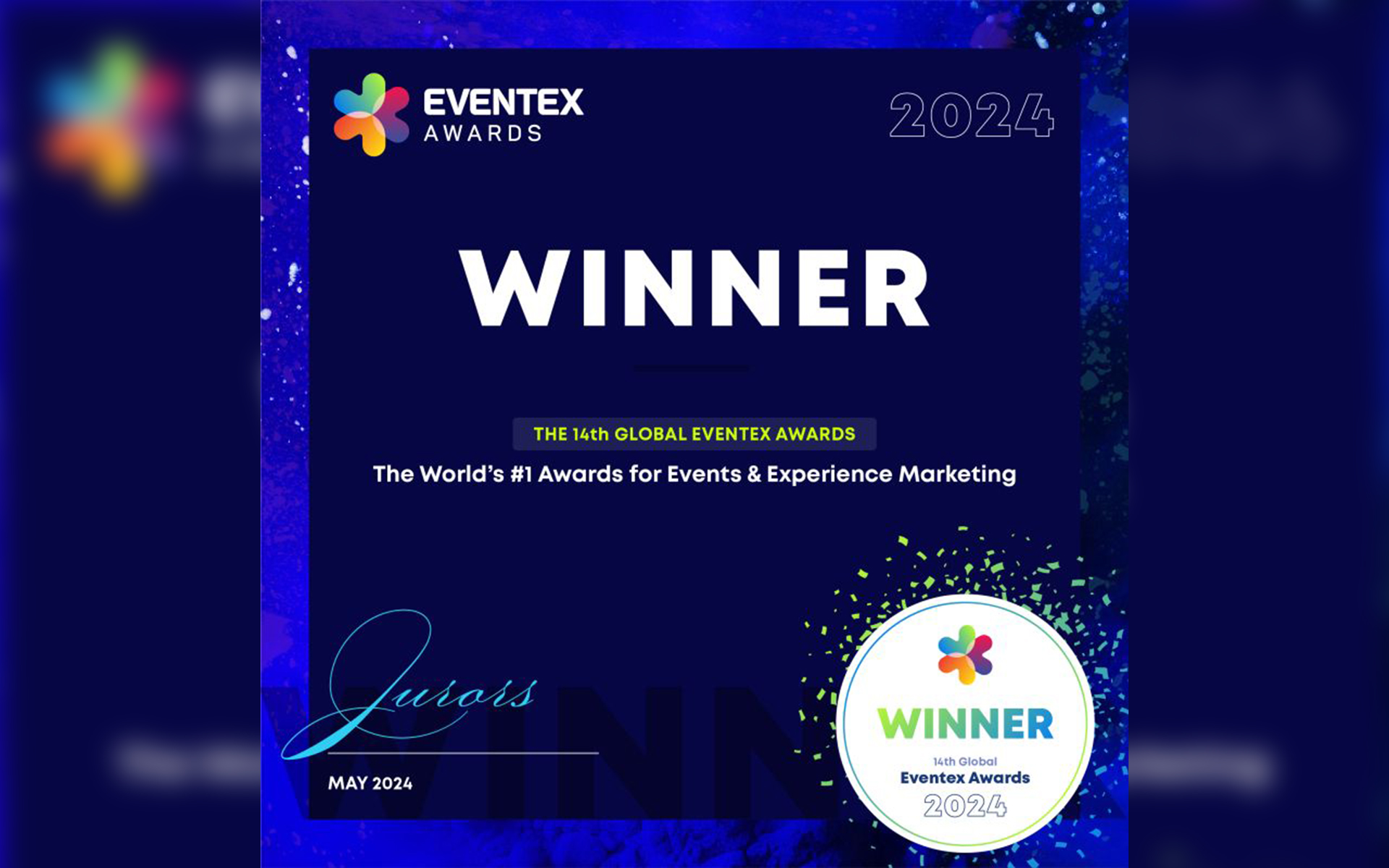 Eventex Winner sujoy cherian